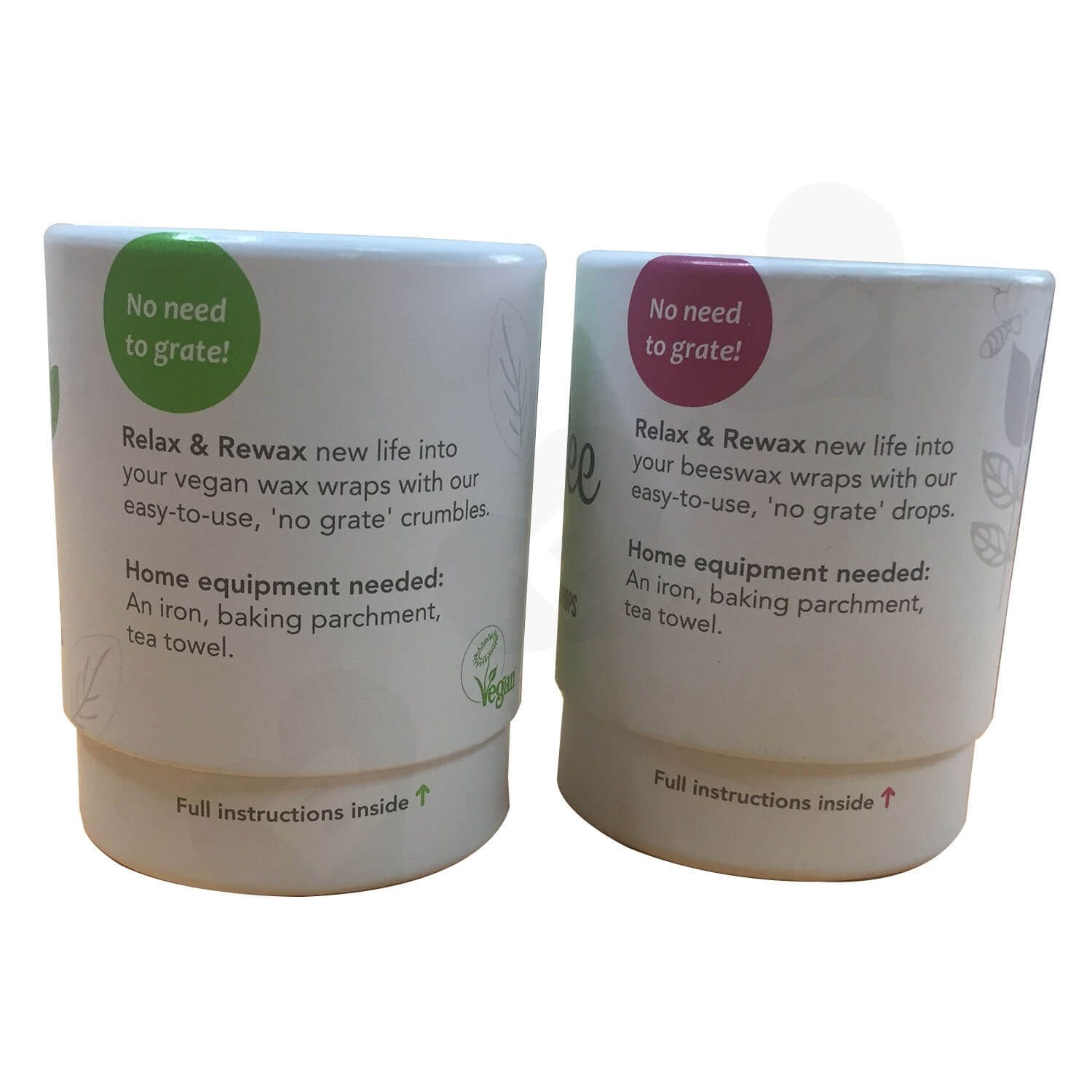 100 Recyled Two Piece Lift off lid Printed Tube Side View 2