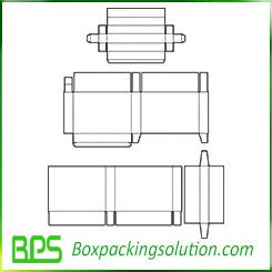 apparel packaging box template