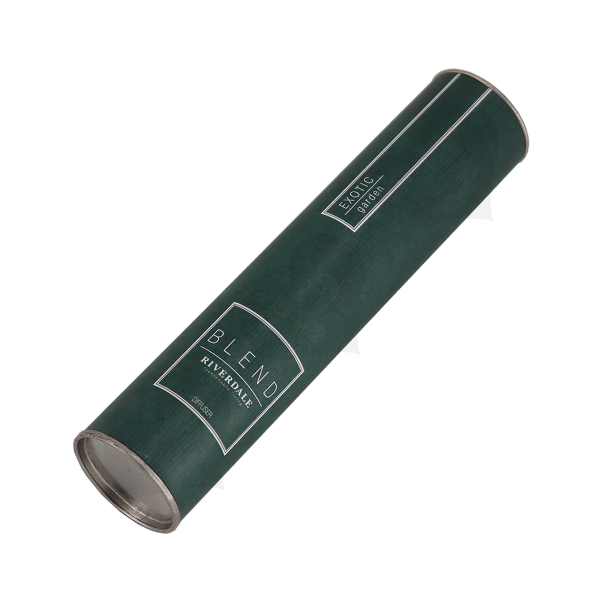Blended Aroma Diffuser Packaging Tube Box Side View Four