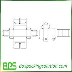 cake box template