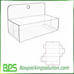 cardboard corrugated displays design template