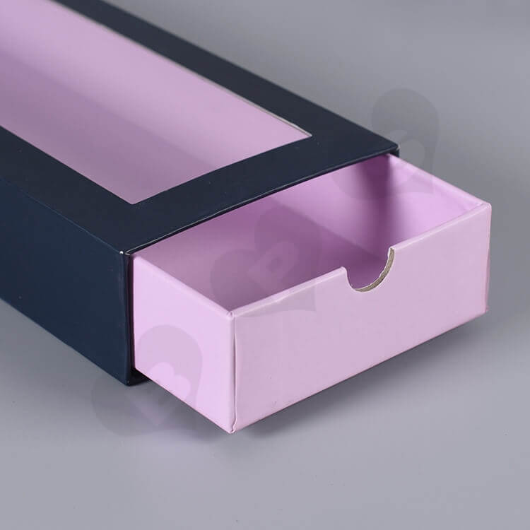 Cardboard Drawer Box For Balloons side view three