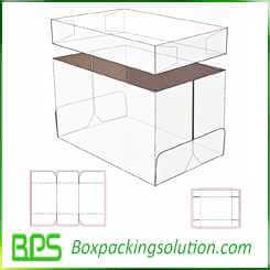 cardboard file storage box design template