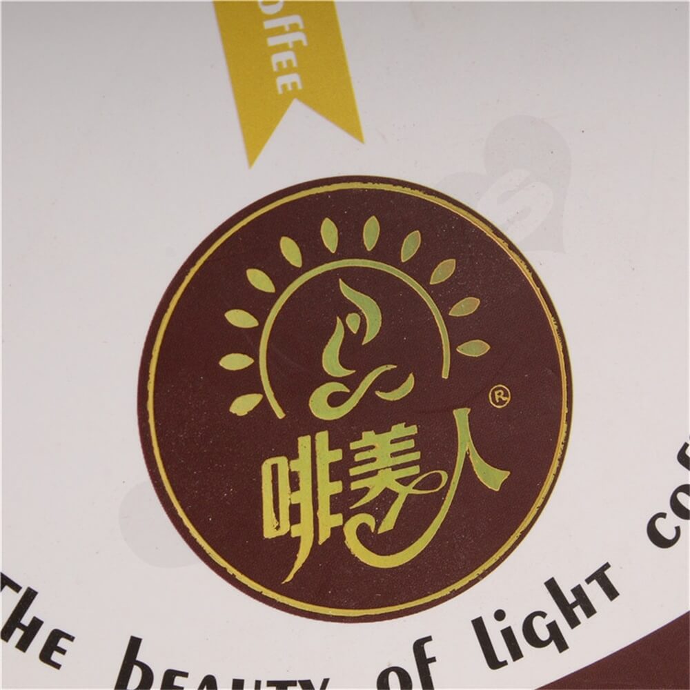 Cardboard Folding Box Carton For Light Coffee Powder Side View Five