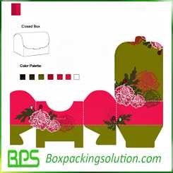 cardboard gift boxes design template