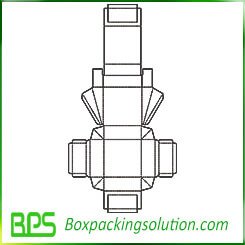 cardboard tray template