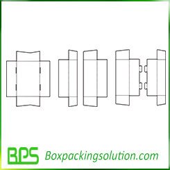cardboard with header piece template