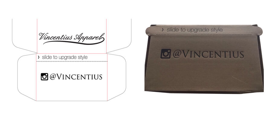 Corrugated box with perforation line open