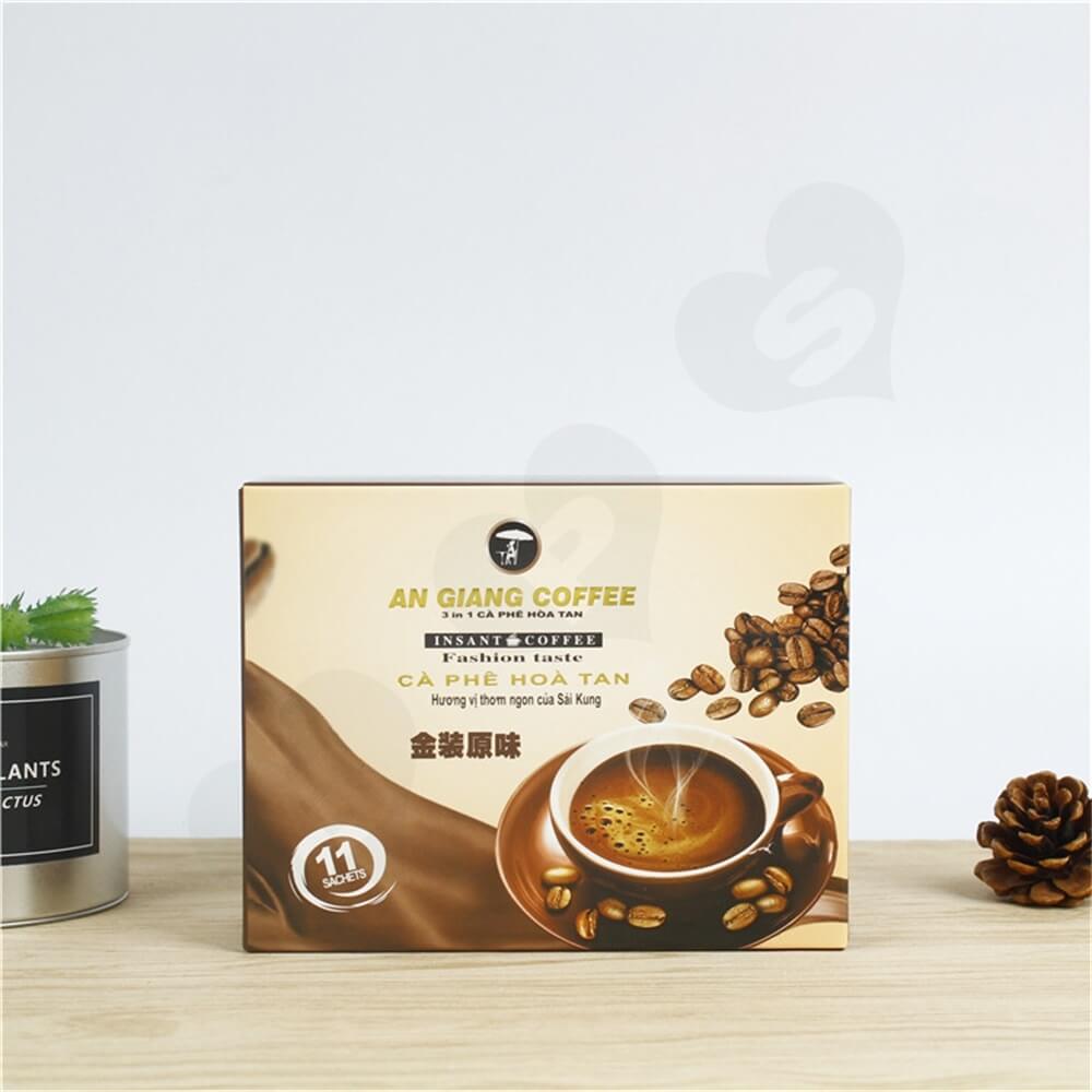 Custom Branded Paper Box For Coffee Powder Side View Six