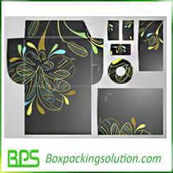 custom CD packaging box design