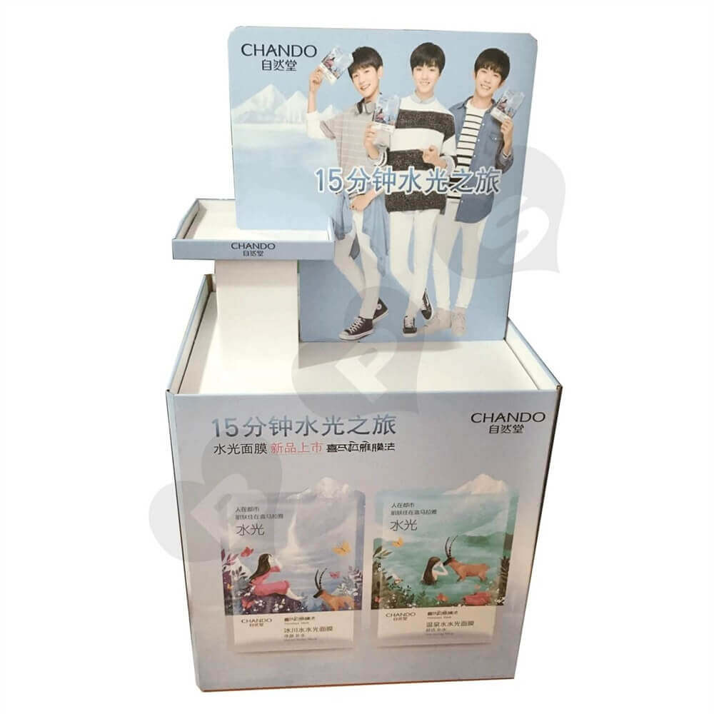 Custom Cosmetic Pallet Displays Sideview Five