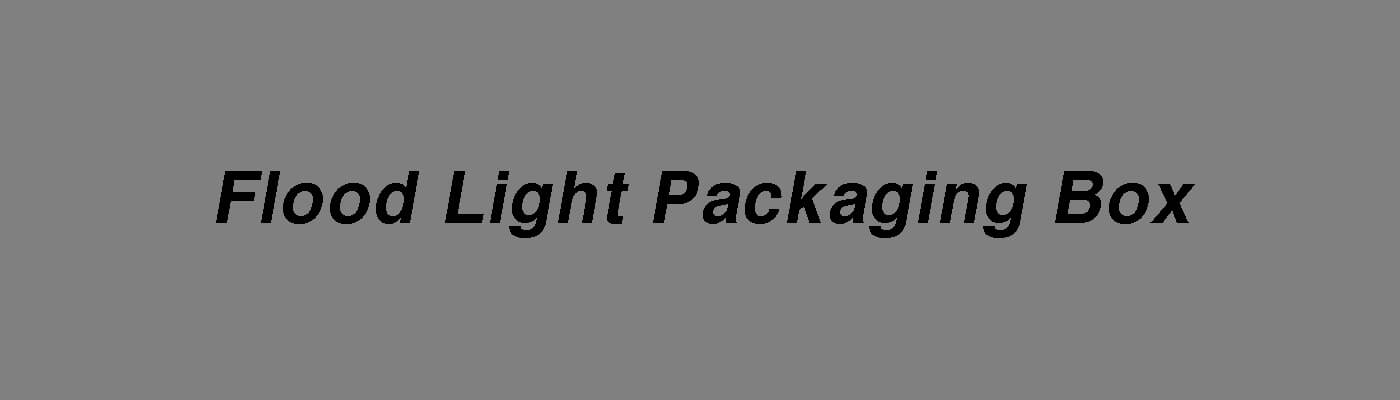 Custom Flood Light Packaging Box