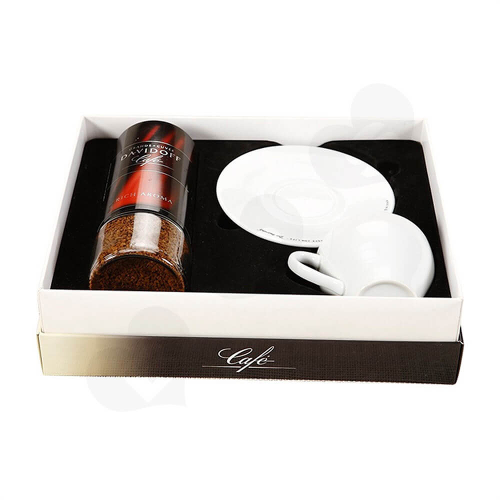 Custom Gift Box For Coffee Kit Side View Three