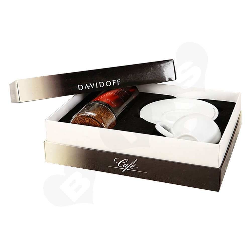 Custom Gift Box For Coffee Kit Side View Two