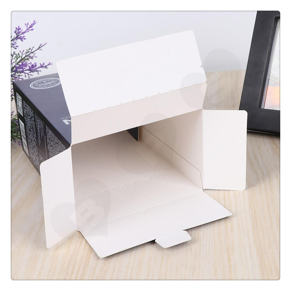 Custom Matte Printed Folding Carton For Coffee Powder Side View Six