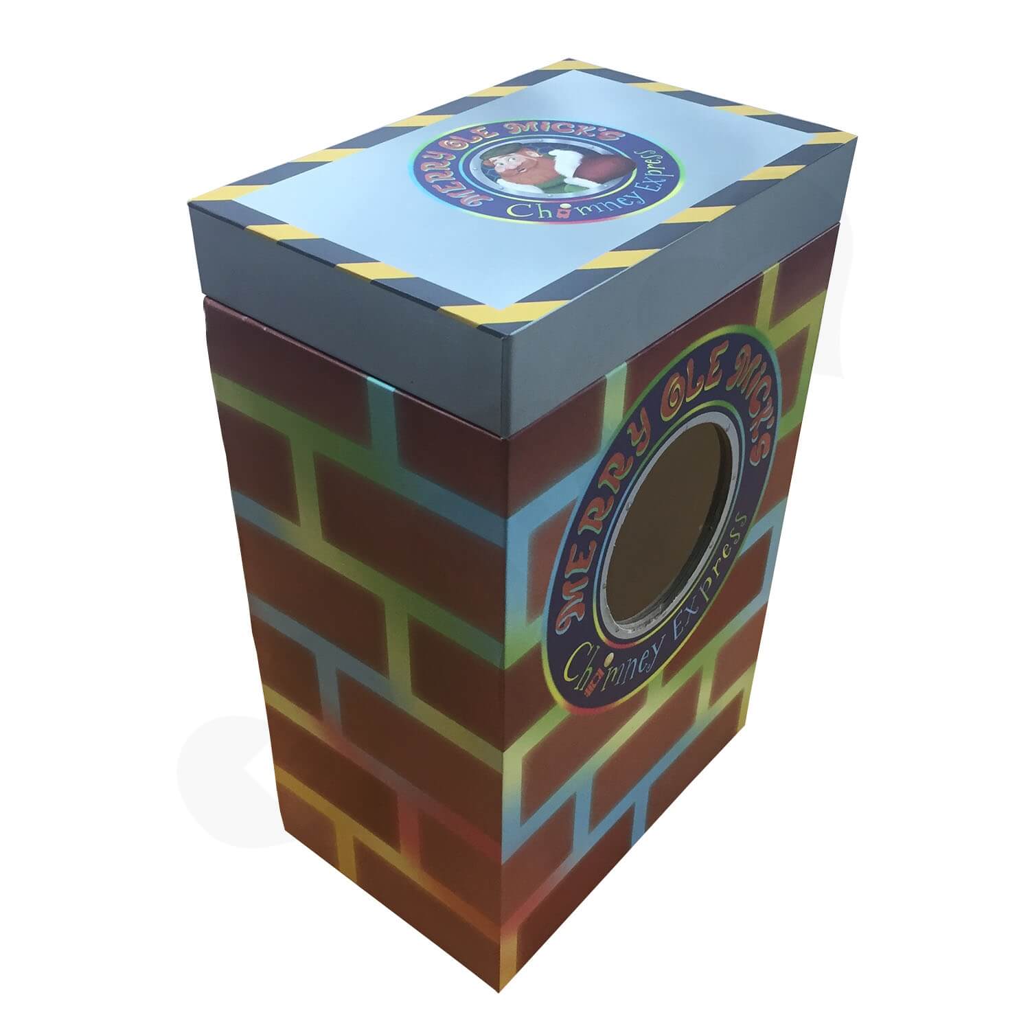 Custom Novelty Toy Christmas Gift Rigid Box Side View 3