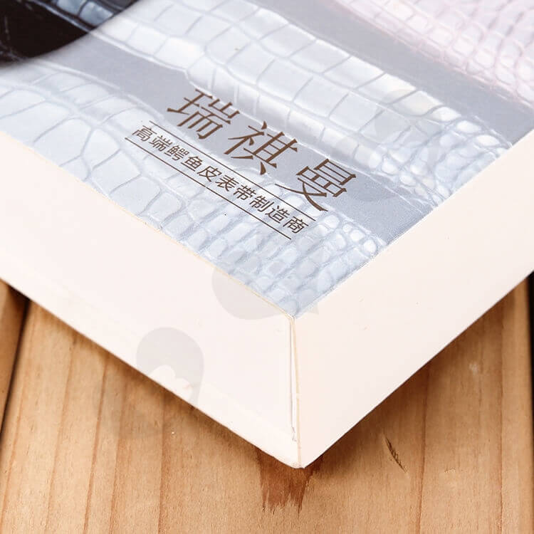 Custom Printed Drawer Box For Leather Belt side view five