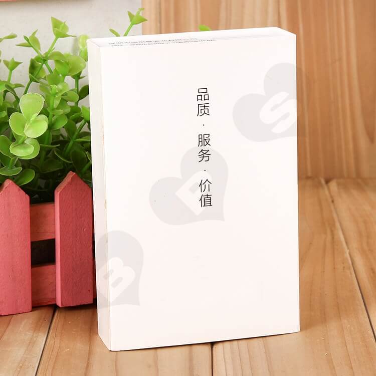 Custom Printed Drawer Box For Leather Belt side view two