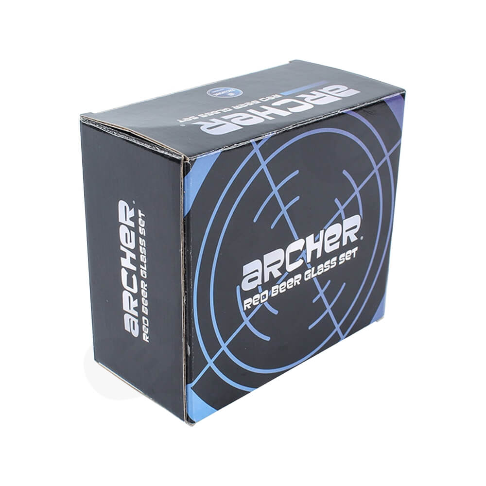 Custom Printed Folding Carton For Coffee Cup Side View Three