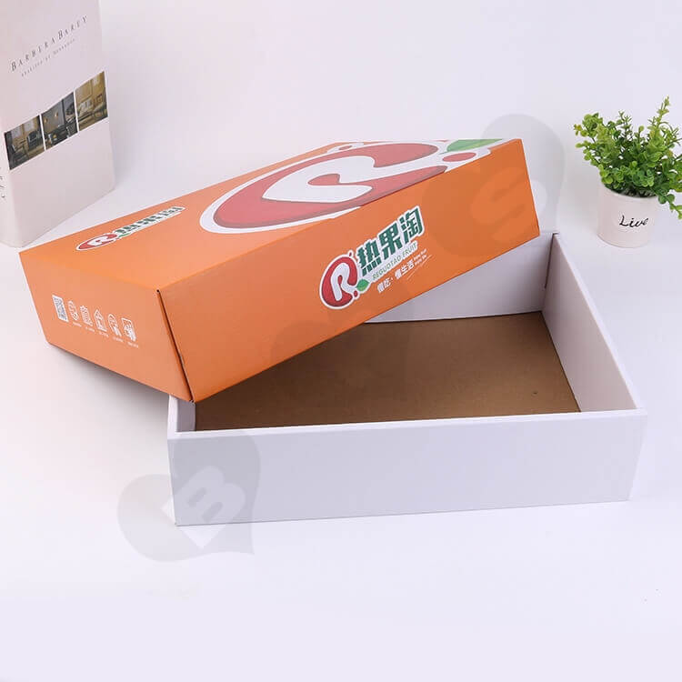 Custom Printing Corrugated Fruit Shipping Box side view one