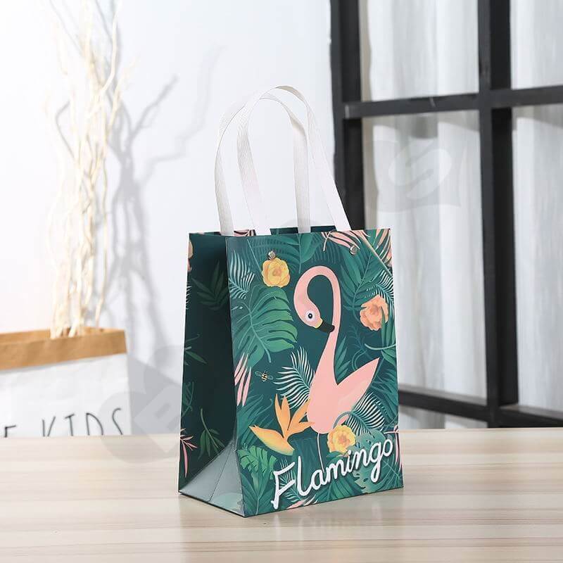 Custom Printing Gift Box with Paper Bag For Flamingo Toys side view four