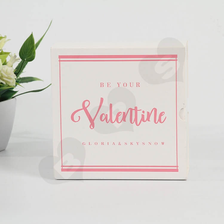 Custom Valentines Day Gift Box side view two