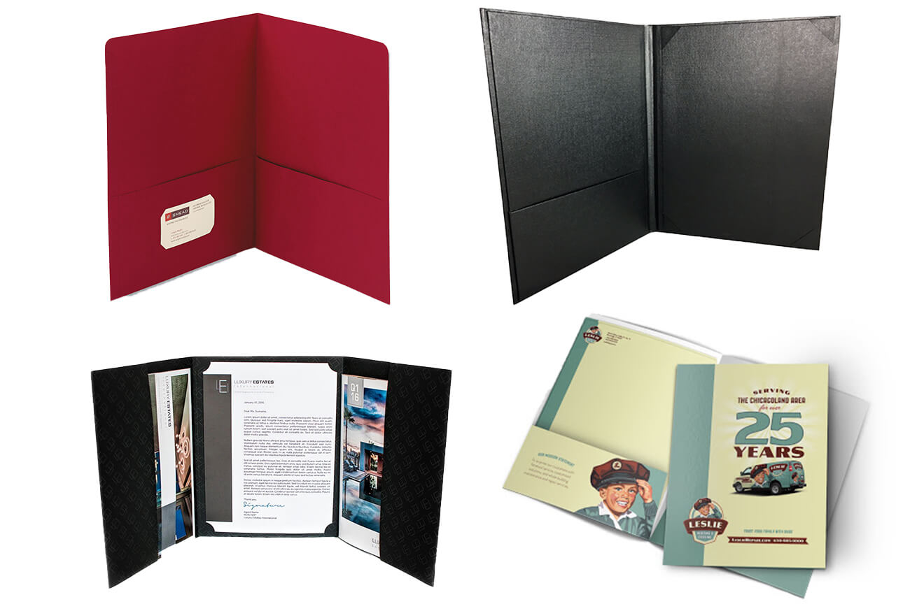 Different Types of The Cardboard Paper Pocket Folders Different Types of The Cardboard Paper Pocket Folders