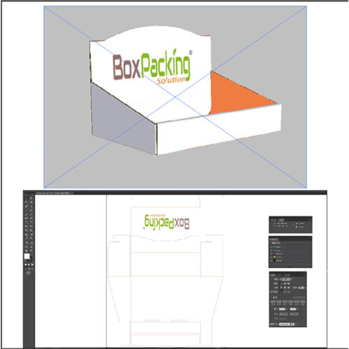display box for nutrition supplement
