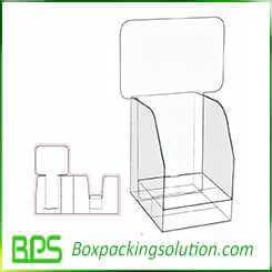 display box with AD head board design templates
