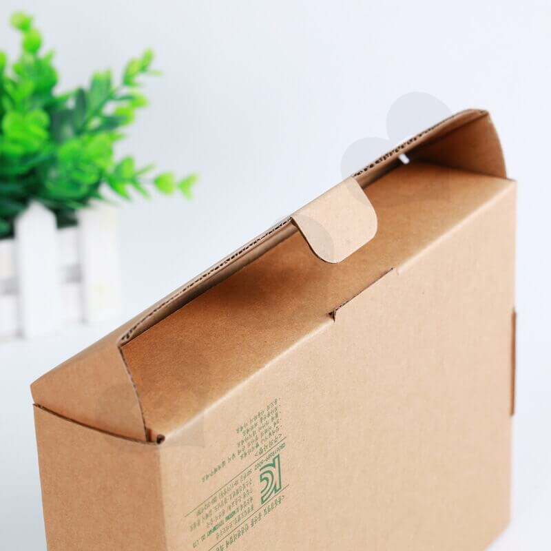 Flexo Printing Kraft Mailer Box For Electronic Products side view five