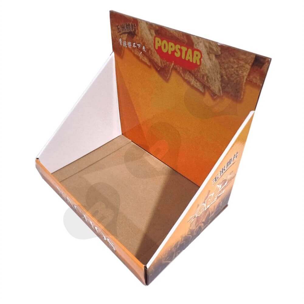 Food Retail Display Counter Box Sideview Three