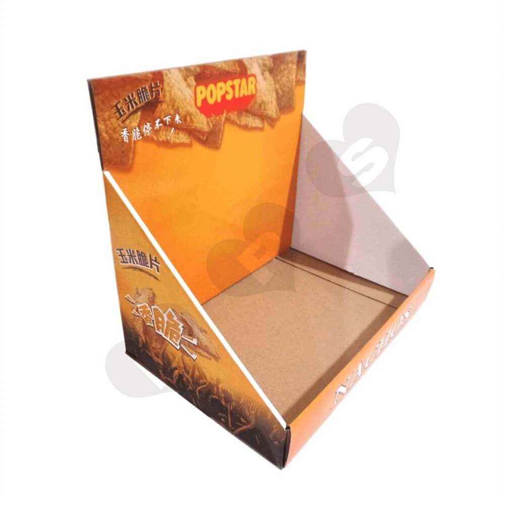 Food Retail Display Counter Box Sideview Two