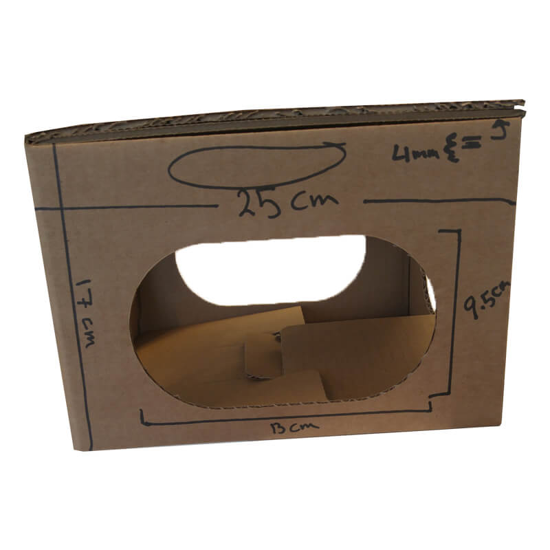 How to measure a paper box