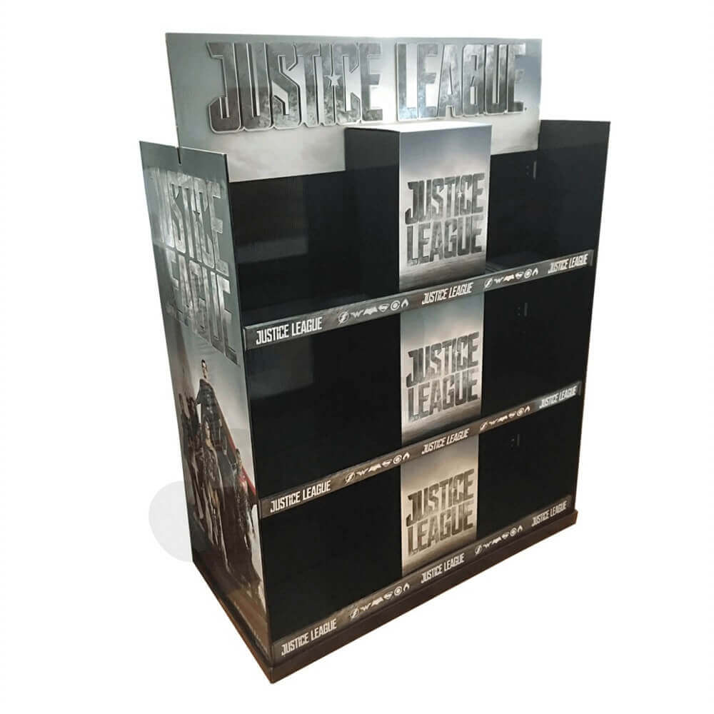 Large Custom CD DVD Display Rack Sideview One