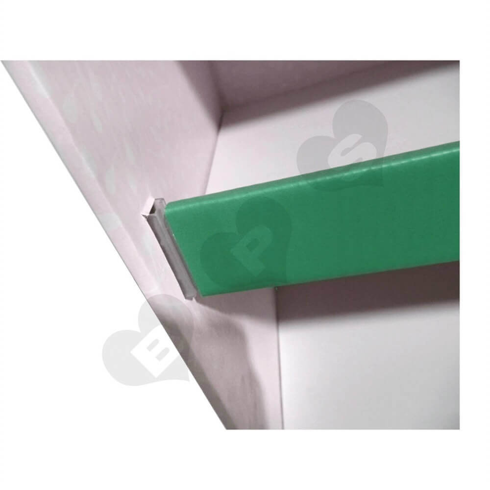Large Sanitary Napkin Corrugated Floor Stands Sideview Two