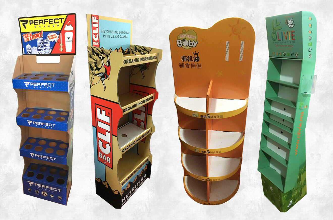 Make Your Custom Cardboard Floor Stands More Impressive