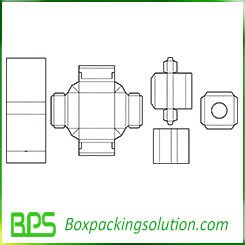 paper box templates design