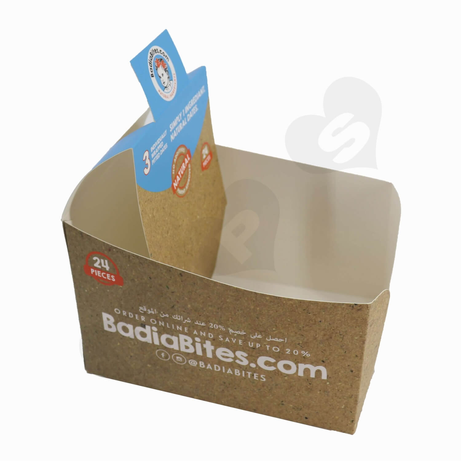 Paperboard Snack Box Displays side view two