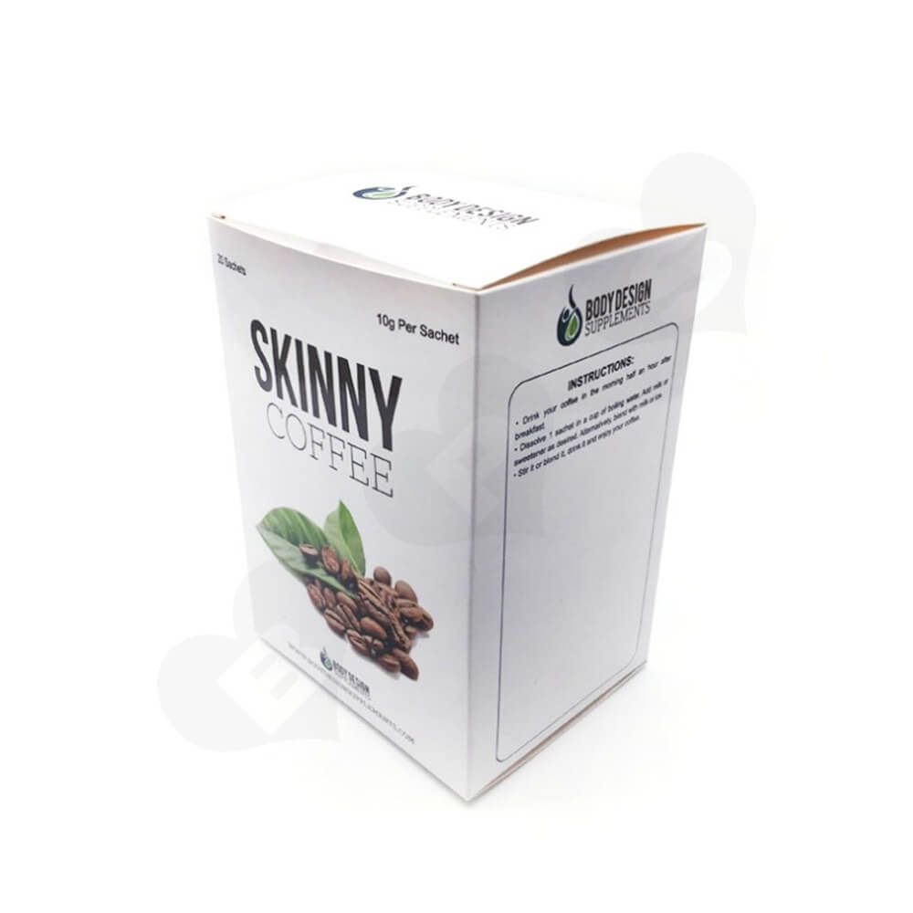 Personalized Printing Folding Carton For Hanging Ear Coffee Side View One