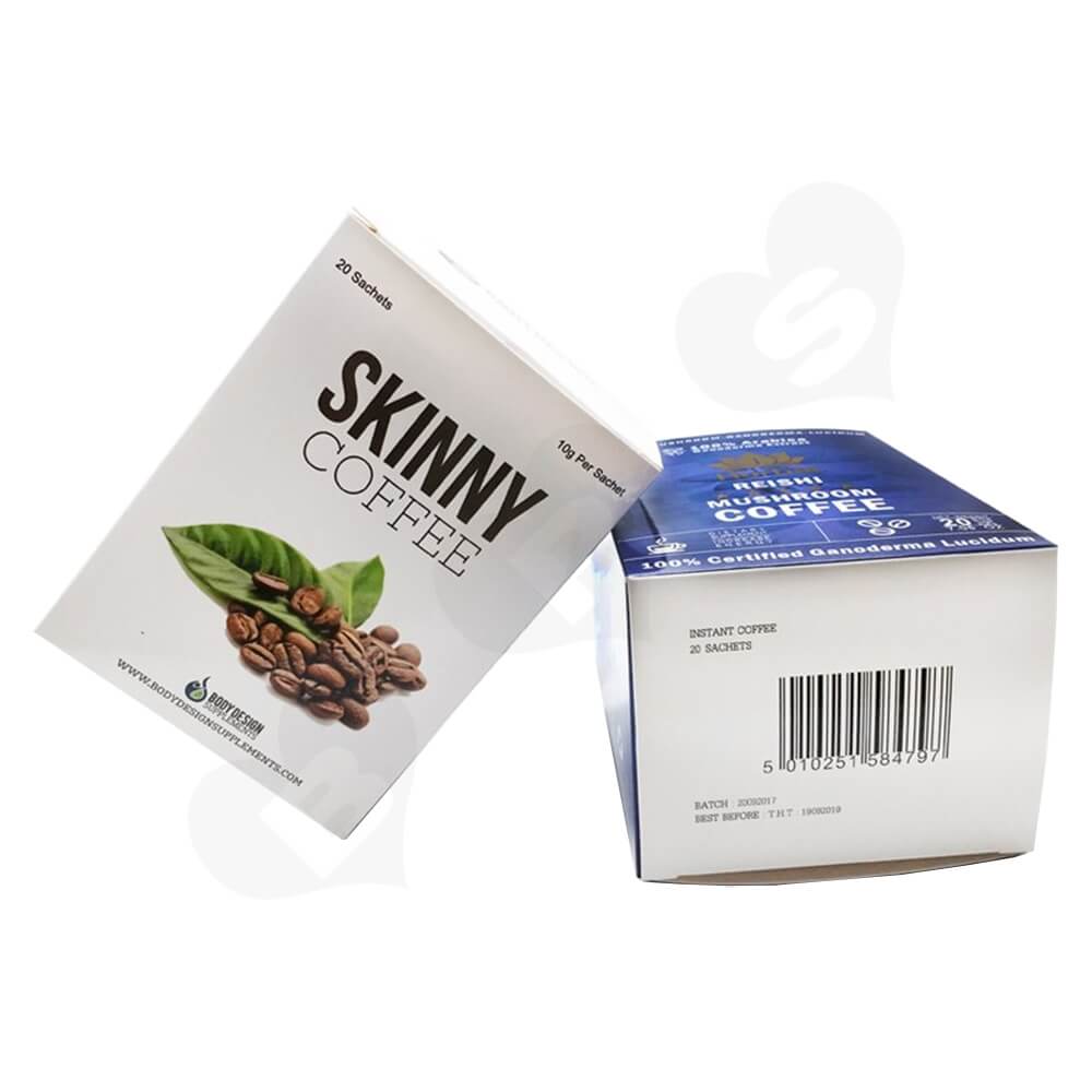 Personalized Printing Folding Carton For Hanging Ear Coffee Side View Three