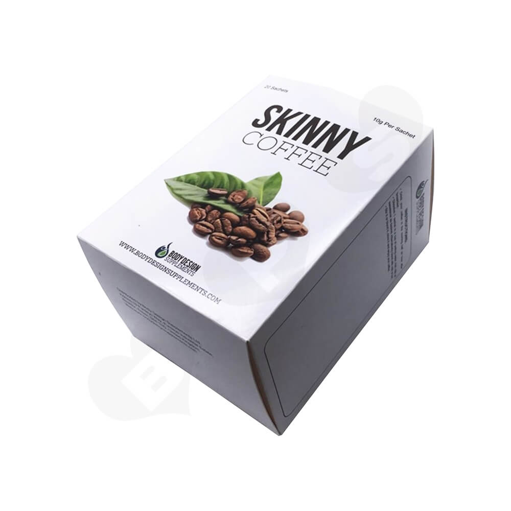 Personalized Printing Folding Carton For Hanging Ear Coffee Side View Two