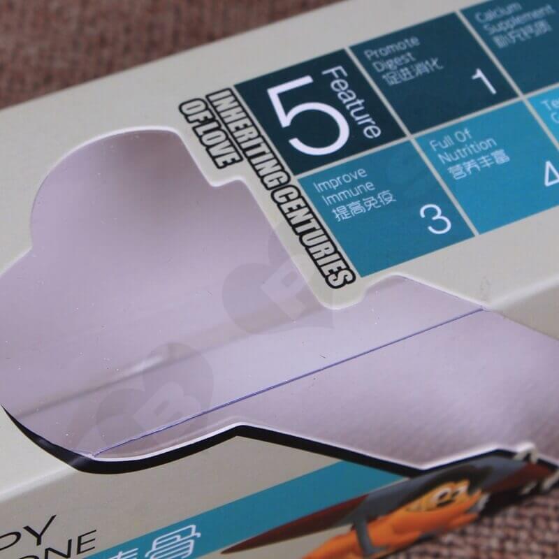 Retail Cardboard Box For Beef Bones side view two