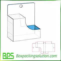 retail packaging box die cut design