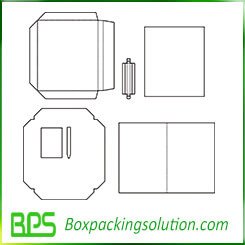 rigid gift box templates
