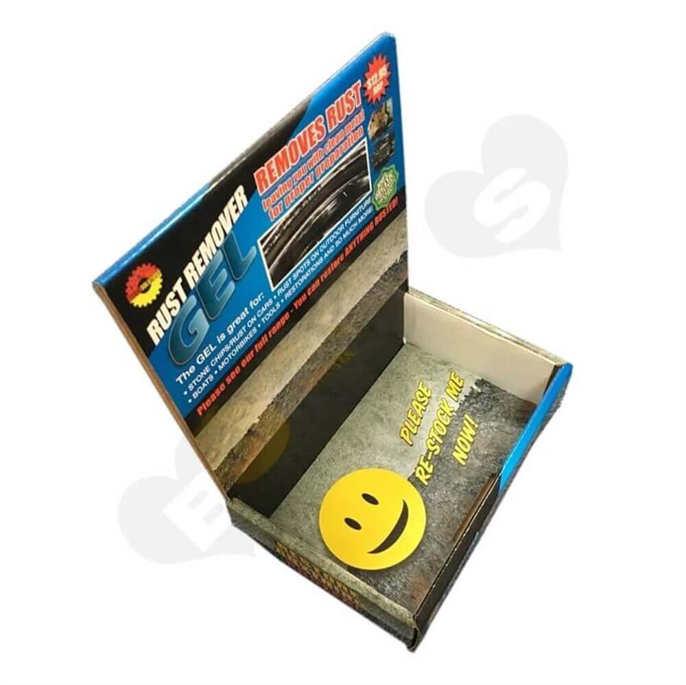 Rust Removal Gel Counter Display Sideview Two