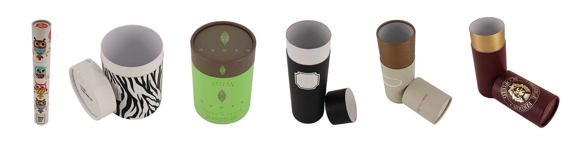 Single Product- Customizable Cardboard Tubes Cylinders