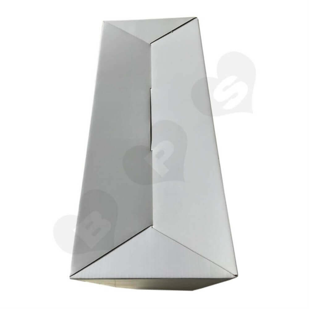 Snap Bottom Corrugated Shipping Carton Side View Three