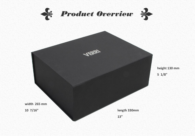 Thick Gift Box With Special Texture On Top