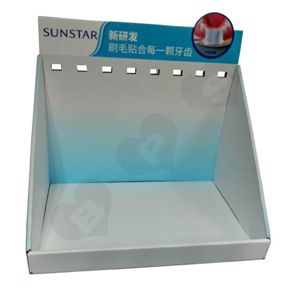 Toothbrush Countertop Displays Sideview One