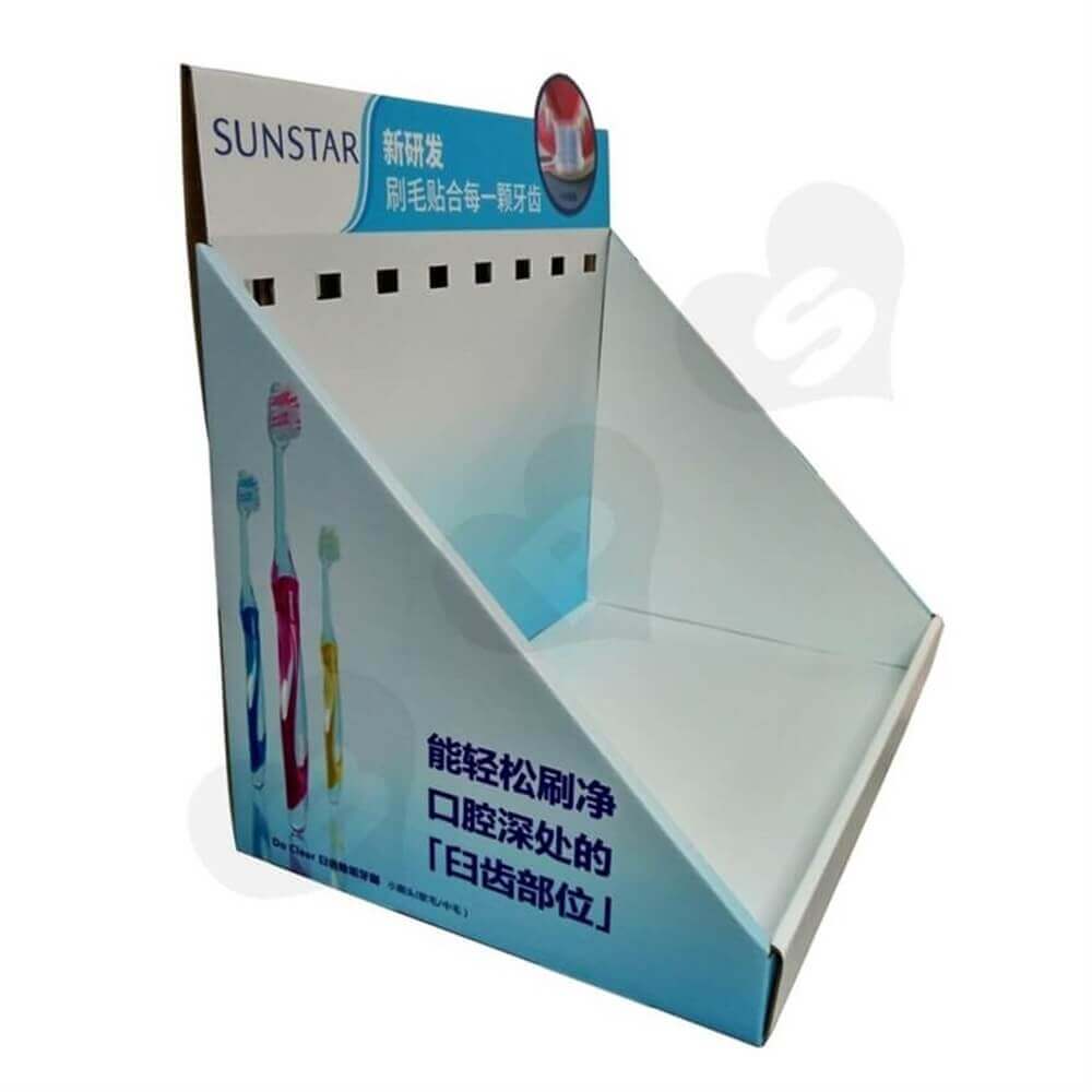 Toothbrush Countertop Displays Sideview Two
